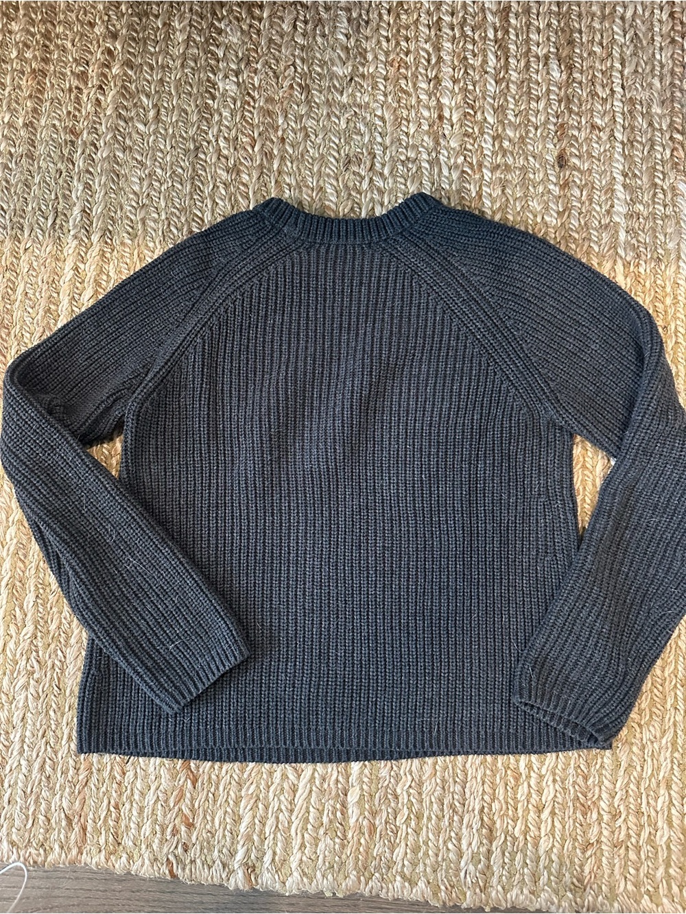 Quince 100% cotton Fisherman sweater *small - Picture 3 of 5